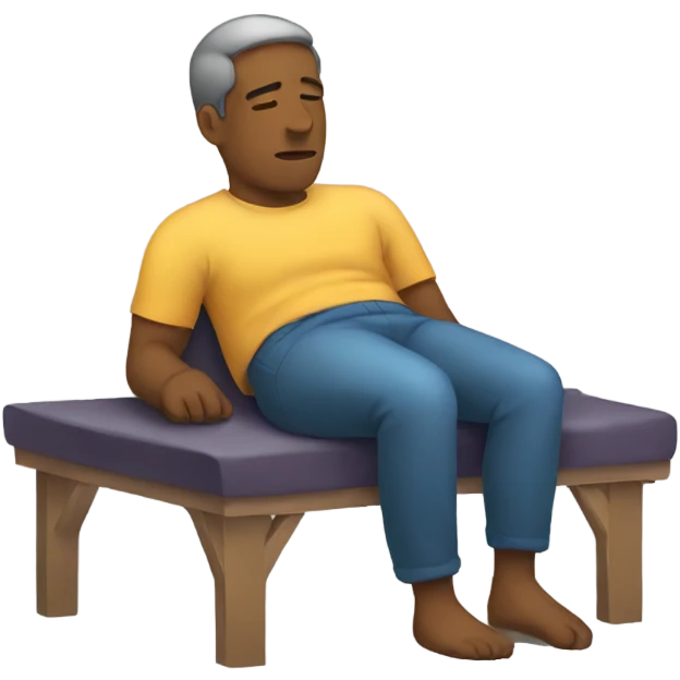 Person resting  emoji