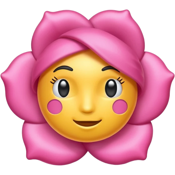 inflador rosa emoji