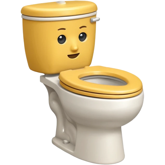 Sibidi toilet with a head  emoji