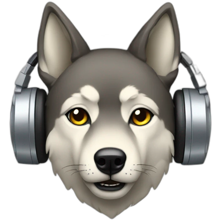 Dj wolf emoji