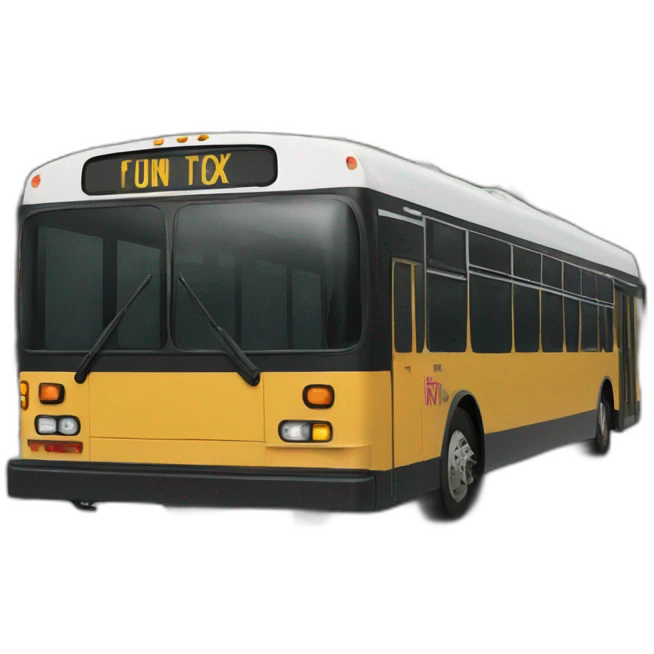 Urban bus emoji