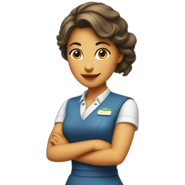 waitress emoji