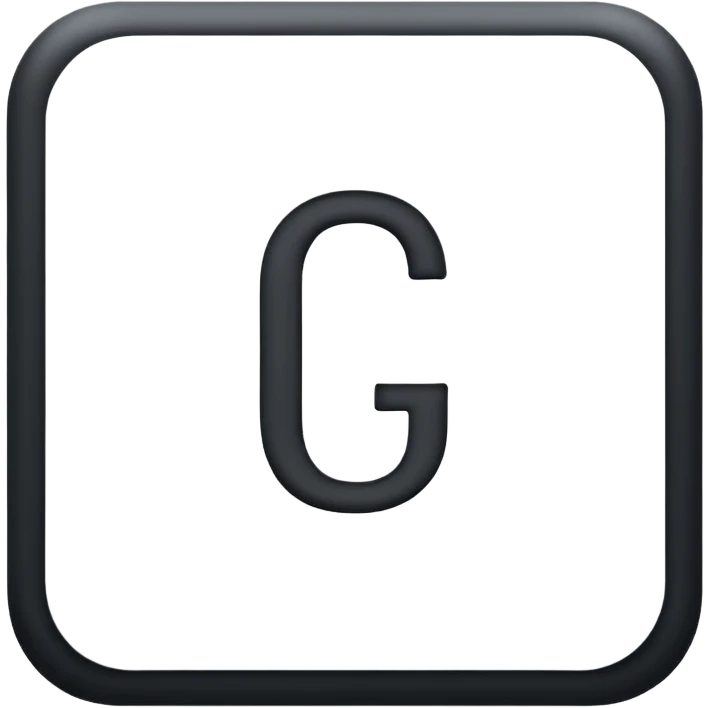 letters CGF in white, basic font, no styling or effects emoji