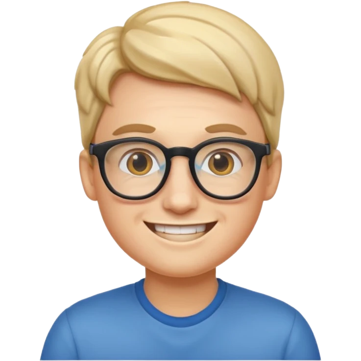 Emoji nerd emoji