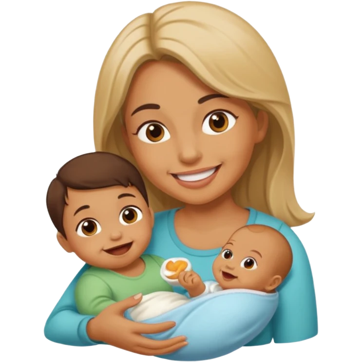 woman pretending to eat baby emoji