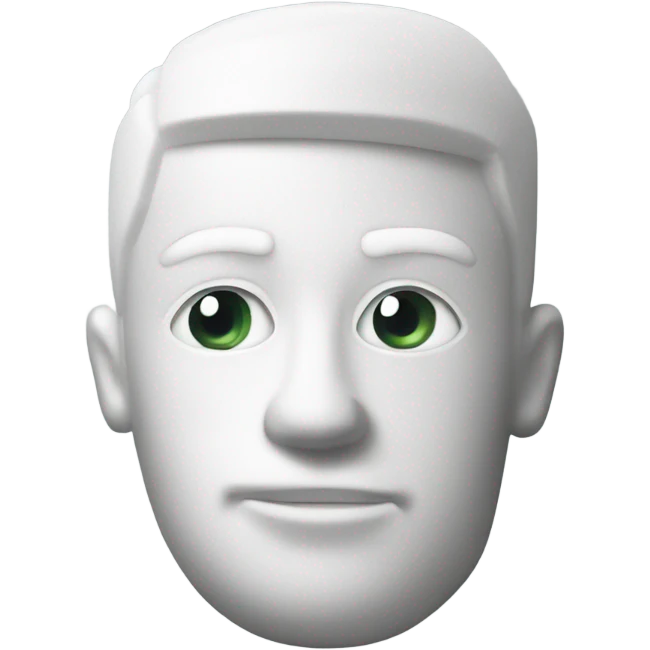 Styrofoam head emoji