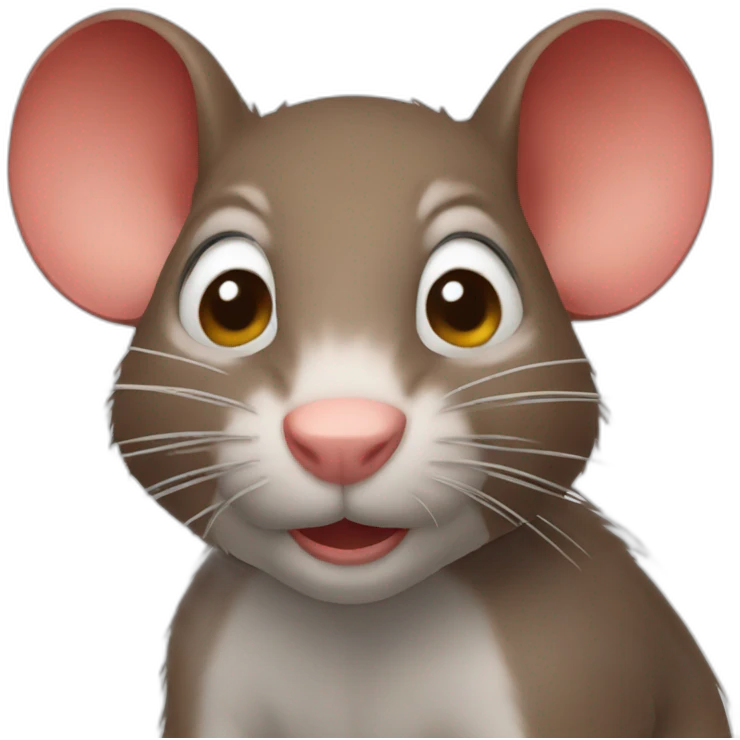 Red-rat emoji