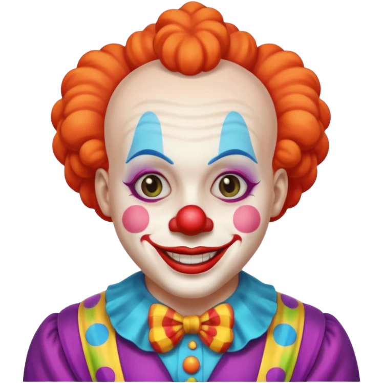 clown friendly emoji