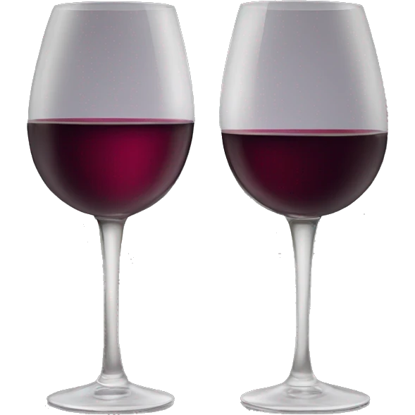 two wine glasses emoji