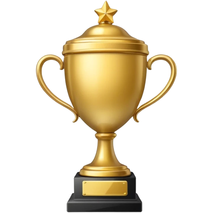 white trophy emoji