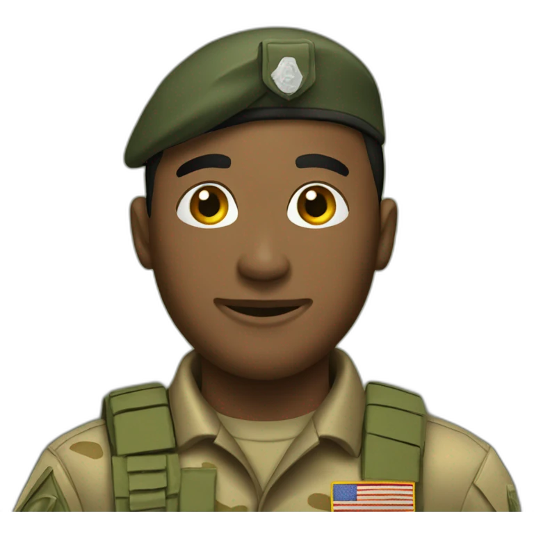 army man emoji