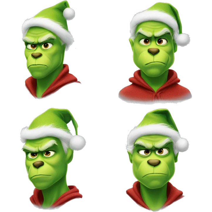 henry cavill as grinch emoji