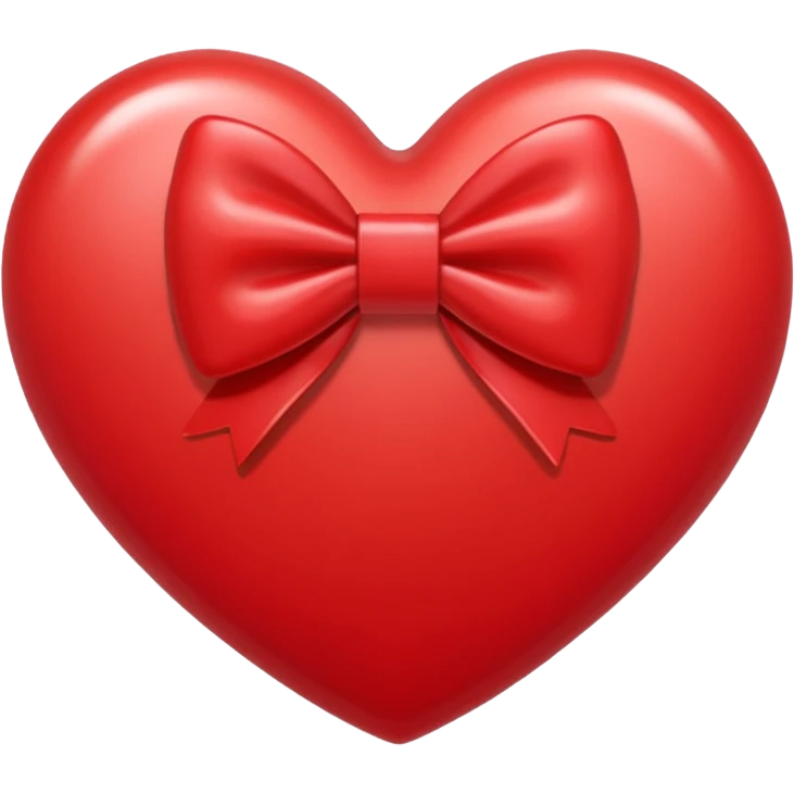 Heart with bow  emoji