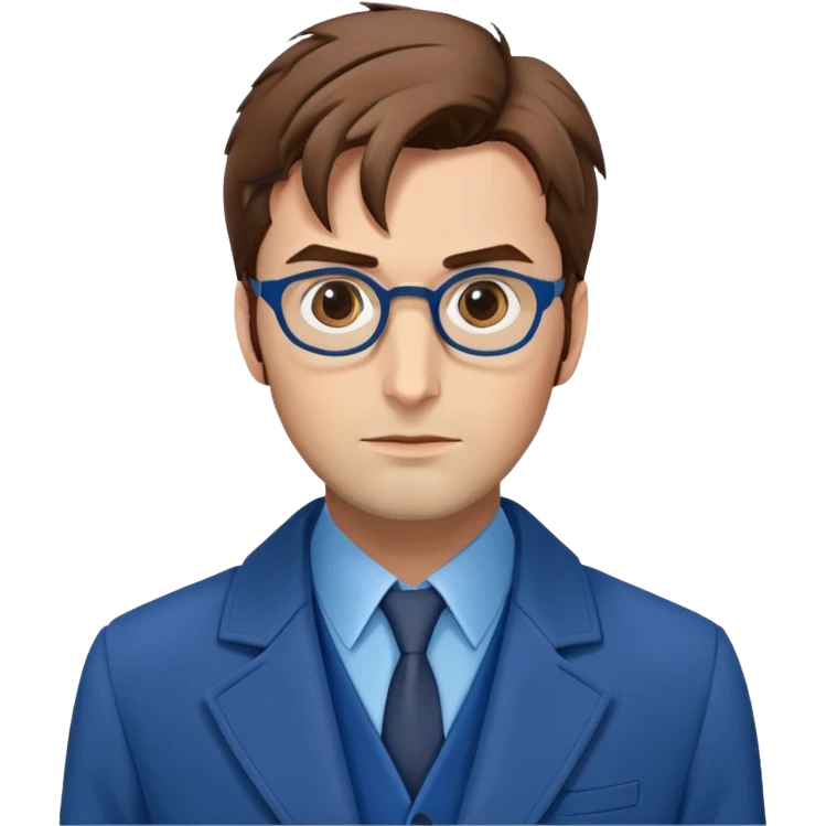 Doctor Who from tv show doctor who tenth Doctor emoji