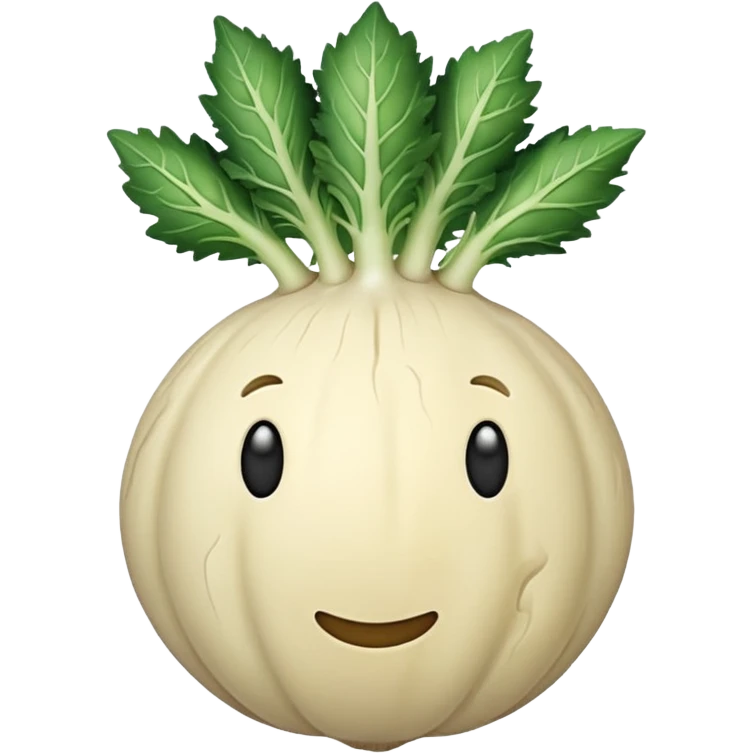 celeriacwithout green parts emoji