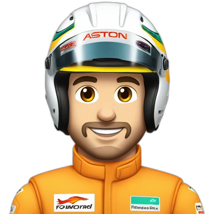 Fernando Alonso Aston Martin emoji