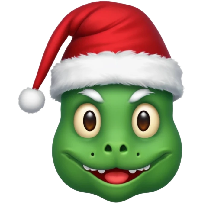 hydra, christmas hat emoji