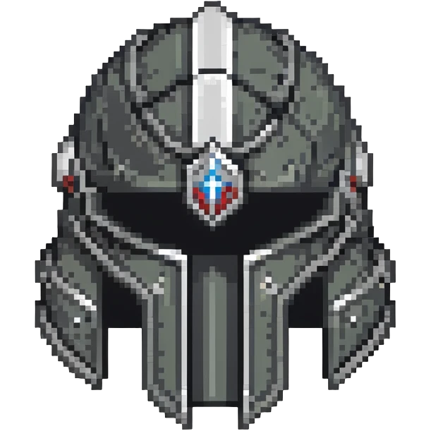 mythril full plate helmet, fantasy armor emoji