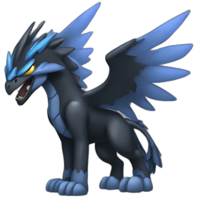 black-zekrom-mad emoji