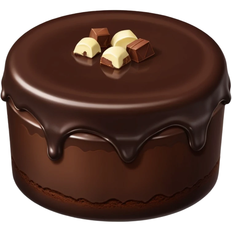 black dessert emoji