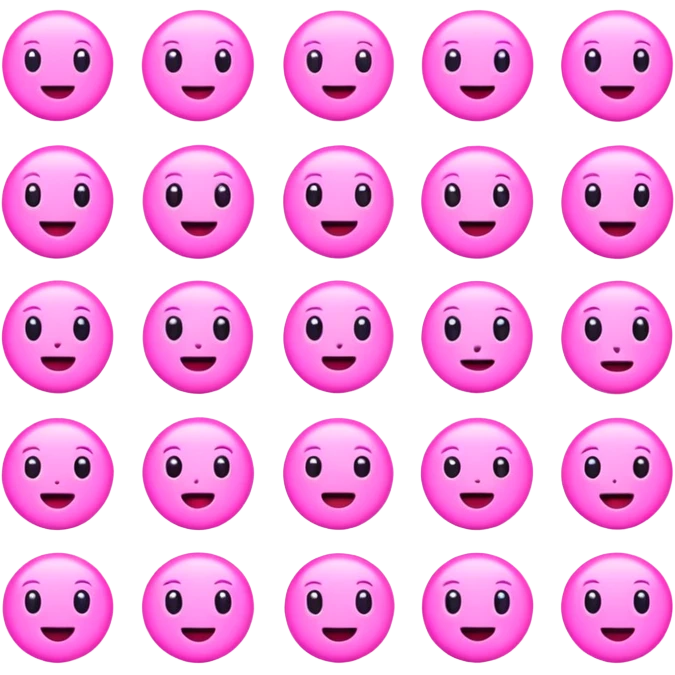 pink cutesy emojis emoji