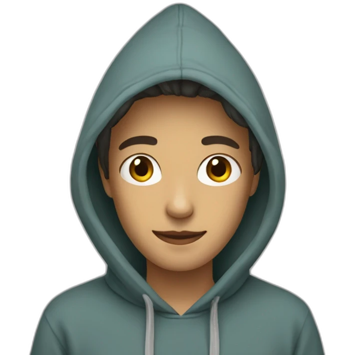 Do with a hoddie emoji