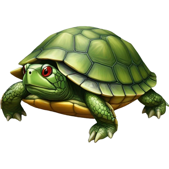 Red-Eared Slider turtle terrapin emoji