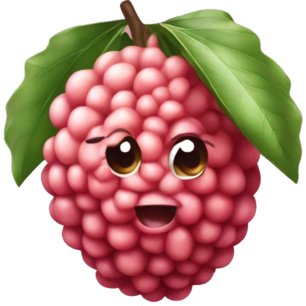 lychee emoji