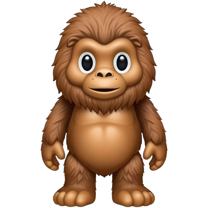 Bucky Bigfoot jellycat emoji