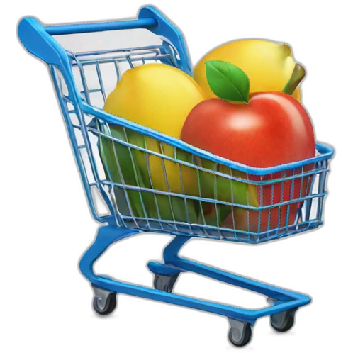 shopping cart emoji