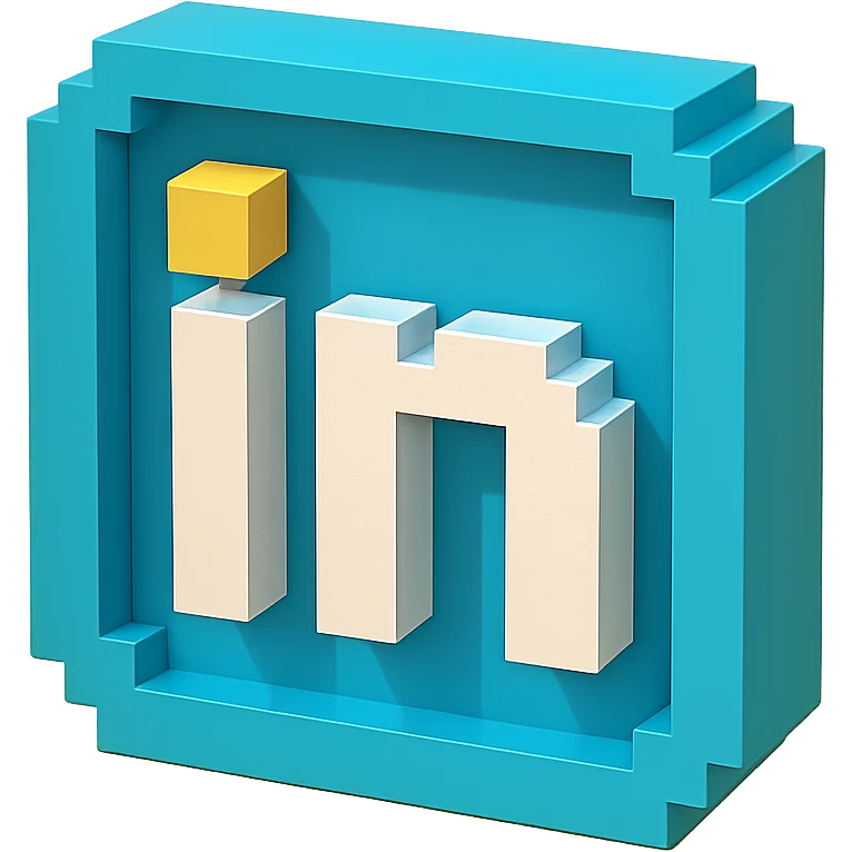 linkedin logo emoji