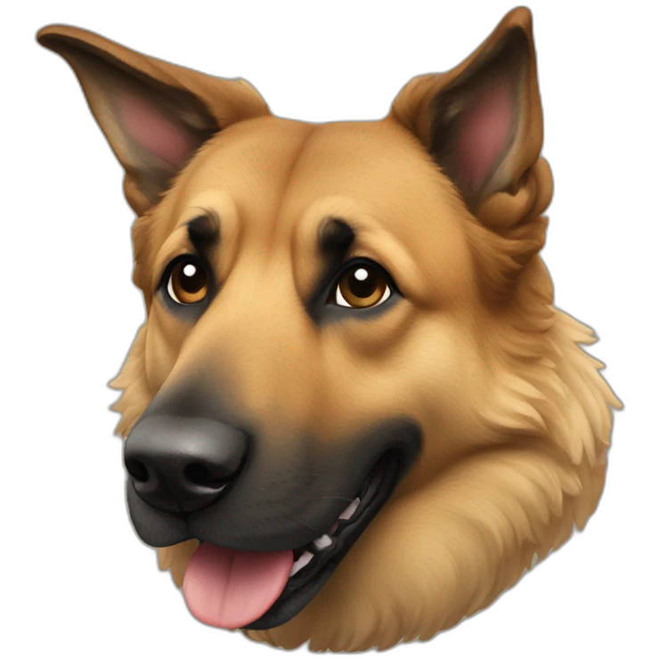 Berger allemand emoji