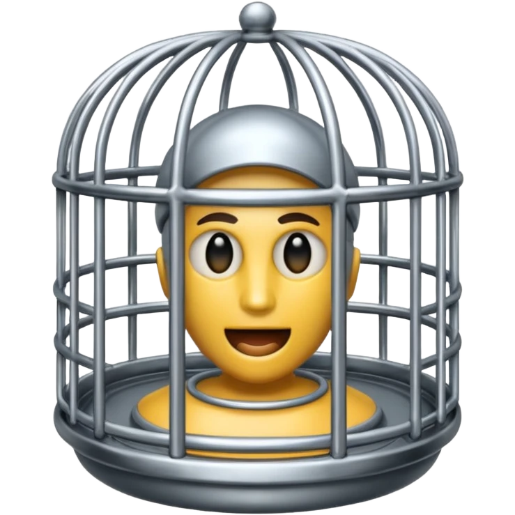 Castity cage bdsm style emoji