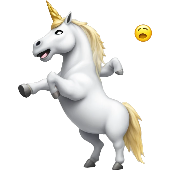 unicorn dabbing emoji