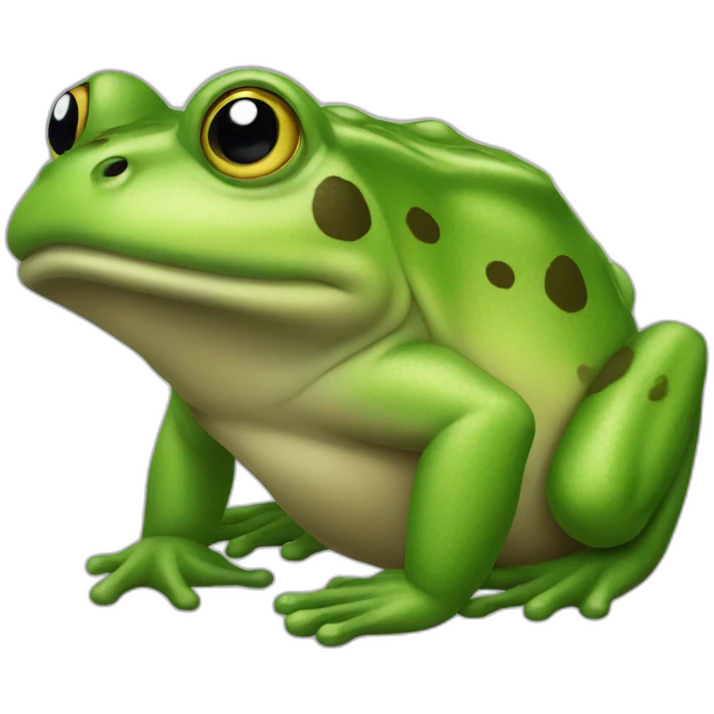 Bullfrog emoji