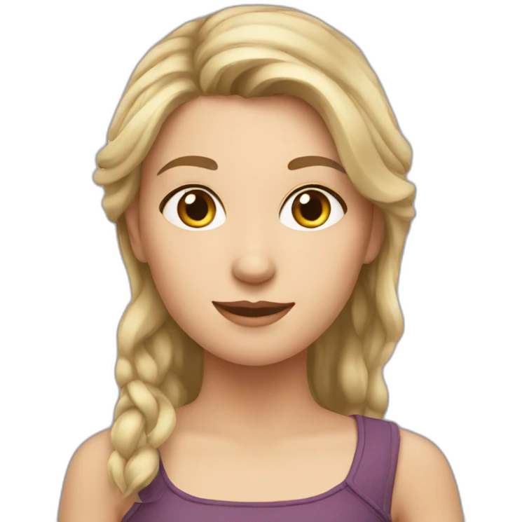 caucasian girl emoji