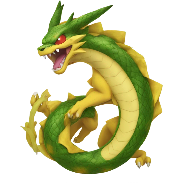 Shenron fusion pikachu emoji