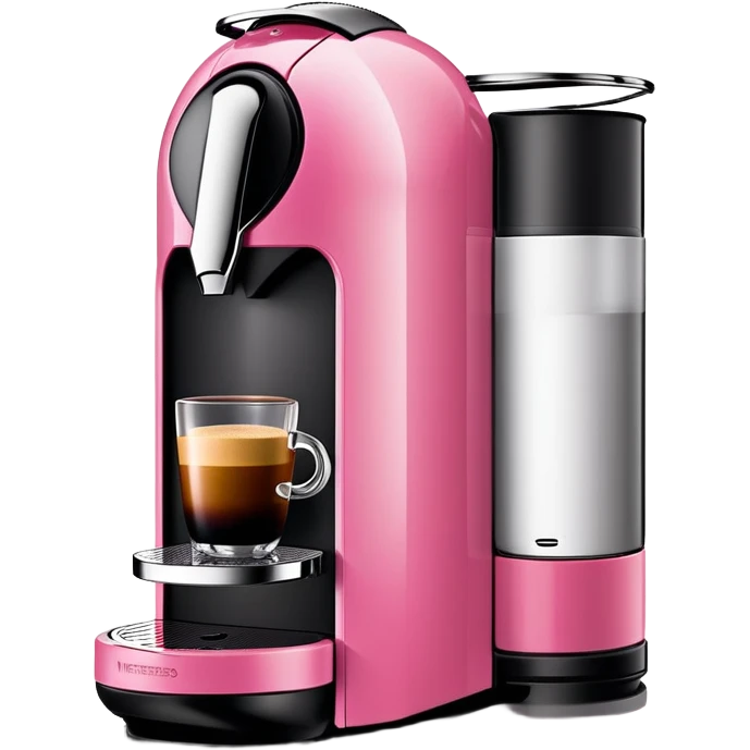 vertuo machine by Nespresso in Pink emoji