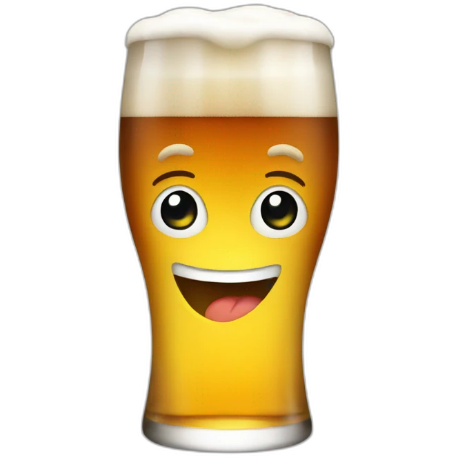 Big beer emoji
