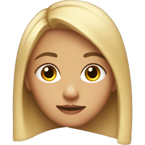 Girl side eyeing someone emoji