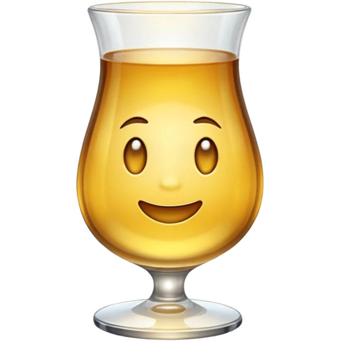golden glass emoji