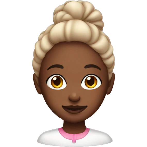 Girl doing skincare  emoji