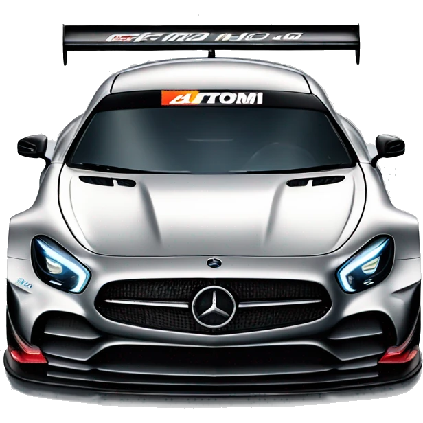 Mercedes AMG GT3 emoji