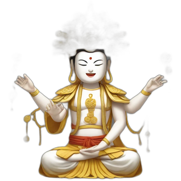 thousand-armed Kannon emoji