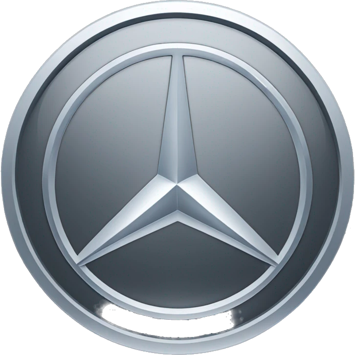 Mercedes benz logo emoji