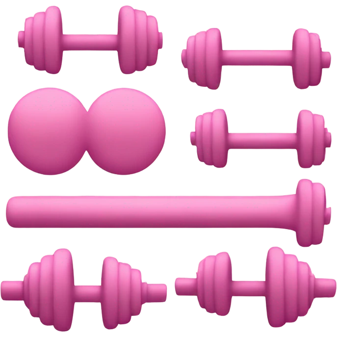 pink aesthetic gym emoji  emoji