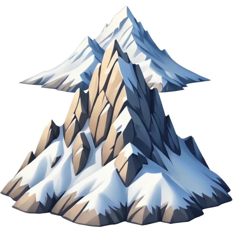 snowy mountain peak emoji