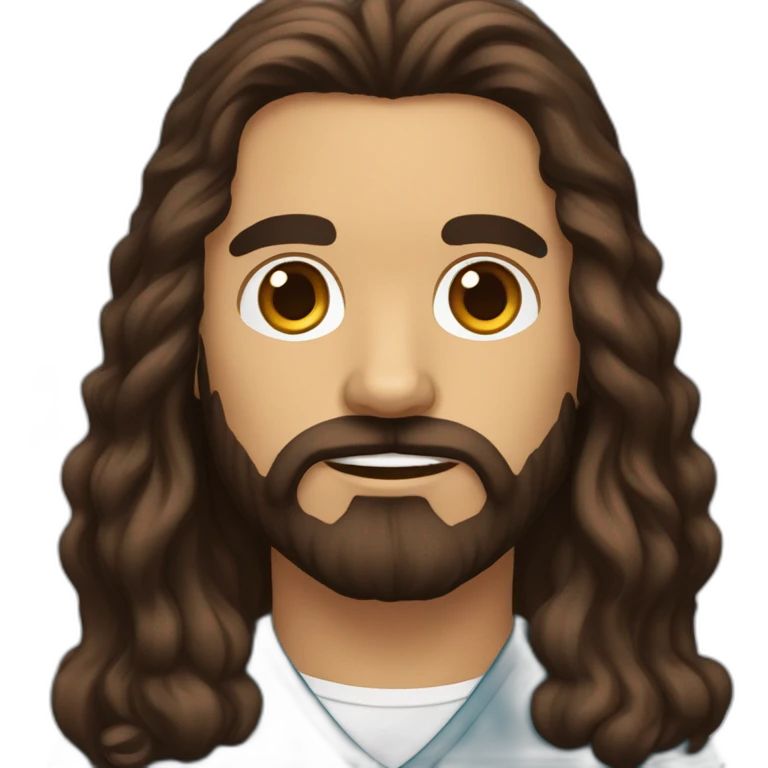 frontend-developer-with-dark-beard-dark-eyes-dark-hair-and-cavalier-king-charles-spaniel-dog emoji