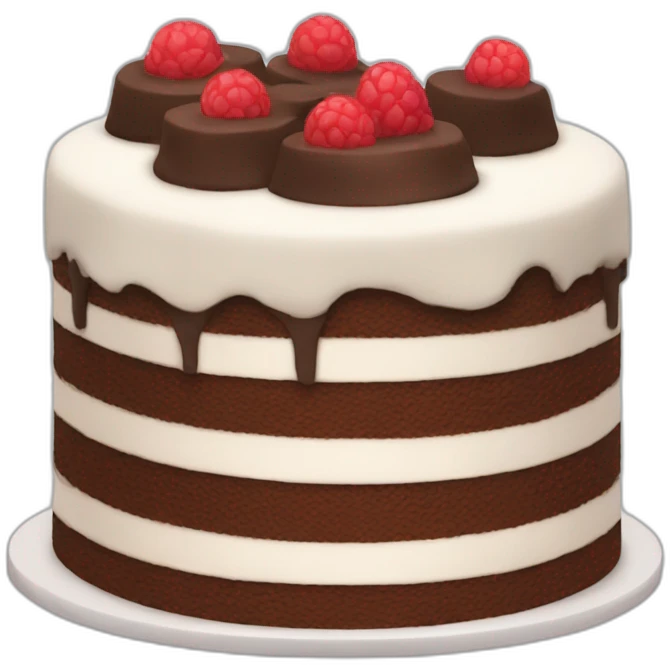 Cake chocolate emoji