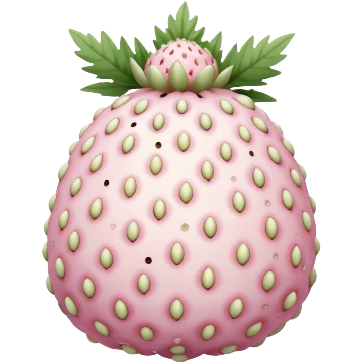 White Pineberry emoji